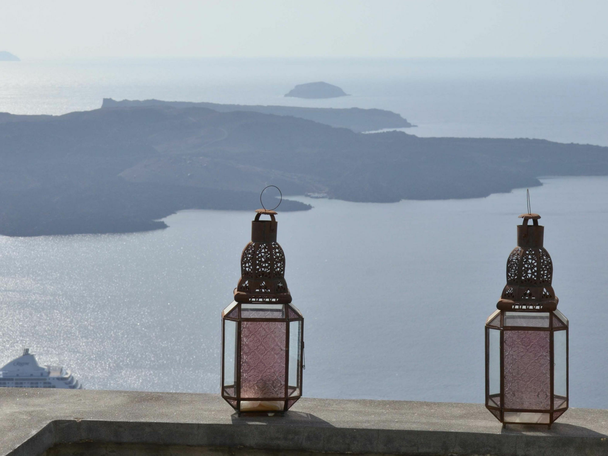 Villa Fegari Firostefani Exteriör bild