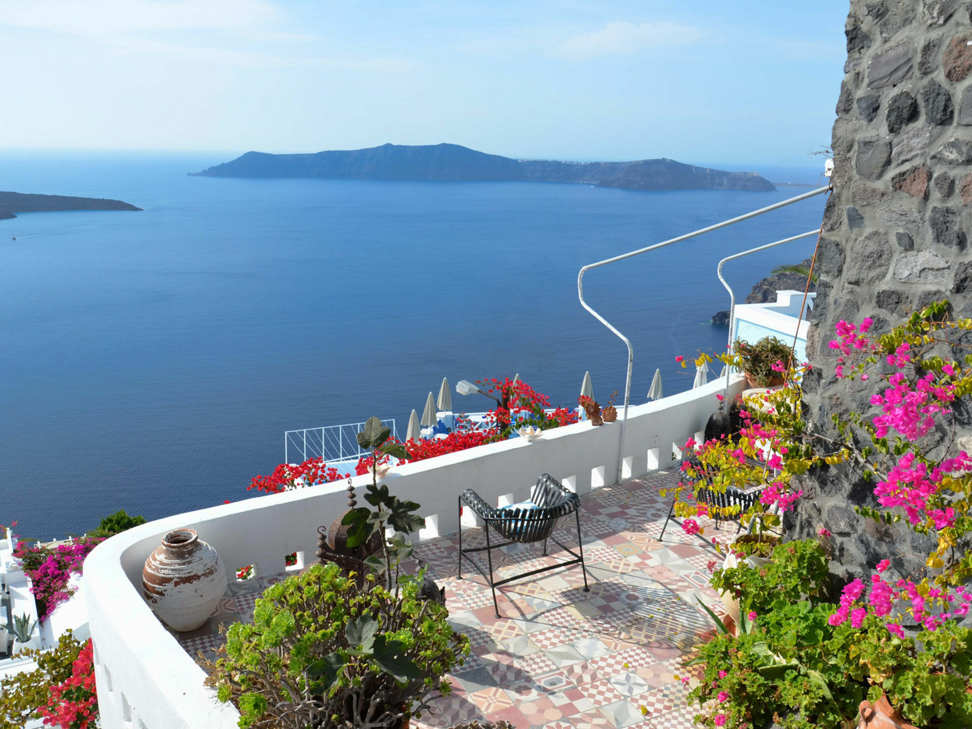 Villa Fegari Firostefani Exteriör bild
